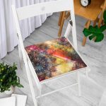 Sulu Boyu Temalı Mandala Desenli Modern Fermuarlı Sandalye Minderi Realhomes