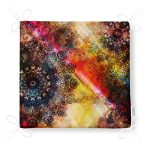 Sulu Boyu Temalı Mandala Desenli Modern Fermuarlı Sandalye Minderi Realhomes