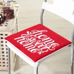 Home Sweet Home Dekorati Kare Sandalye Minderi 40x40cm ermuarlı Realhomes