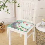 RealHomes Dini Motifli Özel Tasarım Dijital Baskılı Fermuarlı Sandalye Minderi Realhomes