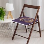 RealHomes Dini Motifli Özel Tasarım Dijital Baskılı Fermuarlı Sandalye Minderi Realhomes