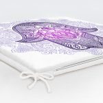 Mandala İçinde Fatma'nın Bereket Eli Motifli Fermuarlı Sandalye Minderi Realhomes