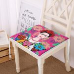 - httpsrealarge.comserdarMinderFermuarli-KareFrm-5213-Gorsel12-Gorsel - Realhomes Fuşya Zeminde Frida Kahlo Motifli Özel Tasarım Fermuarlı Sandalye Minderi Realhomes