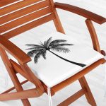 - httpsrealarge.comserdarMinderFermuarli-KareFrm-5228-Gorsel12-Gorsel - Realhomes Beyaz Zeminde Siyah Palmiye Desenli Özel Tasarım Fermuarlı Sandalye Minderi Realhomes