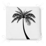 - httpsrealarge.comserdarMinderFermuarli-KareFrm-5228-Gorsel12-Gorsel-4 - Realhomes Beyaz Zeminde Siyah Palmiye Desenli Özel Tasarım Fermuarlı Sandalye Minderi Realhomes