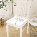 - httpsrealarge.comserdarMinderFermuarli-KareFrm-5228gri-Gorsel12-Gorsel-3 - Realhomes Beyaz Zeminde Gri Palmiye Desenli Modern Fermuarlı Sandalye Minderi Realhomes