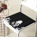 - httpsrealarge.comserdarMinderFermuarli-KareFrm-5232siyah-Gorsel12-Gorsel - Realhomes RealHomes Siyah Zeminde Siyah Ağaç Tasarımlı Dekoratif Fermuarlı Sandalye Minderi Realhomes