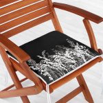 - httpsrealarge.comserdarMinderFermuarli-KareFrm-5233-Gorsel12-Gorsel-1 - Realhomes  Siyah Zeminde Beyaz Ve Gri Çiçek Temalı Özel Tasarım Fermuarlı Sandalye Minderi Realhomes