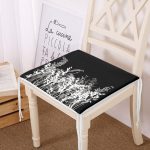 - httpsrealarge.comserdarMinderFermuarli-KareFrm-5233-Gorsel12-Gorsel - Realhomes  Siyah Zeminde Beyaz Ve Gri Çiçek Temalı Özel Tasarım Fermuarlı Sandalye Minderi Realhomes