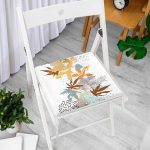 - httpsrealarge.comserdarMinderFermuarli-KareFrm-5255-Gorsel12-Gorsel - Realhomes Beyaz Zeminde Mavi Ve Turuncu Yaprak Desenli Fermuarlı Sandalye Minderi Realhomes