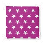 Yıldız Desenli Dekorati Kare Sandalye Minderi 40x40cm ermuarlı Realhomes