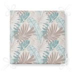 Modern Floral Desen Baskılı RealHomes Özel Tasarım Fermuarlı Sandalye Minderi Realhomes