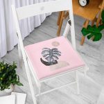 - httpsrealarge.comserdarMinderFermuarli-KareFrm-5320pembe-Gorsel12-Gorsel - Realhomes Pembe Zeminde Tropik Yaprak Desen Baskılı Özel Tasarım Fermuarlı Sandalye Minderi Realhomes