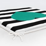 Modern Kalp Desenli Dekorati Kare Sandalye Minderi 40x40cm ermu Realhomes