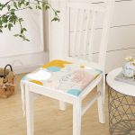 Portre Face Temalı Dekoratif Özel Tasarım Fermuarlı Sandalye Minderi Realhomes