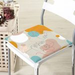 Portre Face Temalı Dekoratif Özel Tasarım Fermuarlı Sandalye Minderi Realhomes