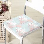 - httpsrealarge.comserdarMinderFermuarli-KareFrm-5415-Gorsel12-Gorsel - Realhomes Gökyüzü Zemin Üzerinde Beyaz Ve Pembe Yaprak Tasarımlı Fermuarlı Sandalye Minderi Realhomes