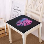 - httpsrealarge.comserdarMinderFermuarli-KareFrm-5522-Gorsel12-Gorsel - Realhomes Siyah Zeminli Tropik Yapraklı Modern Fermuarlı Sandalye Minderi Realhomes