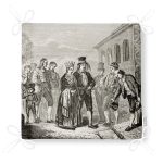 Siyah Beyaz Zeminde Kral Ve Kraliçe Motifli Dekoratif Fermuarlı Sandalye Minderi Realhomes