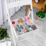 - httpsrealarge.comserdarMinderFermuarli-KareFrm-5580-Gorsel12-Gorsel-2 - Realhomes Renkli Zeminde Geometrik Yaprak Desenli Fermuarlı Sandalye Minderi Realhomes