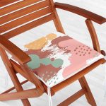 Realhomes Özel Tasarımlı Renkli Fermuarlı Sandalye Minderi Realhomes