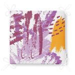 Realhomes Özel Tasarımlı Dijital Baskılı Dekoratif Fermuarlı Sandalye Minderi Realhomes