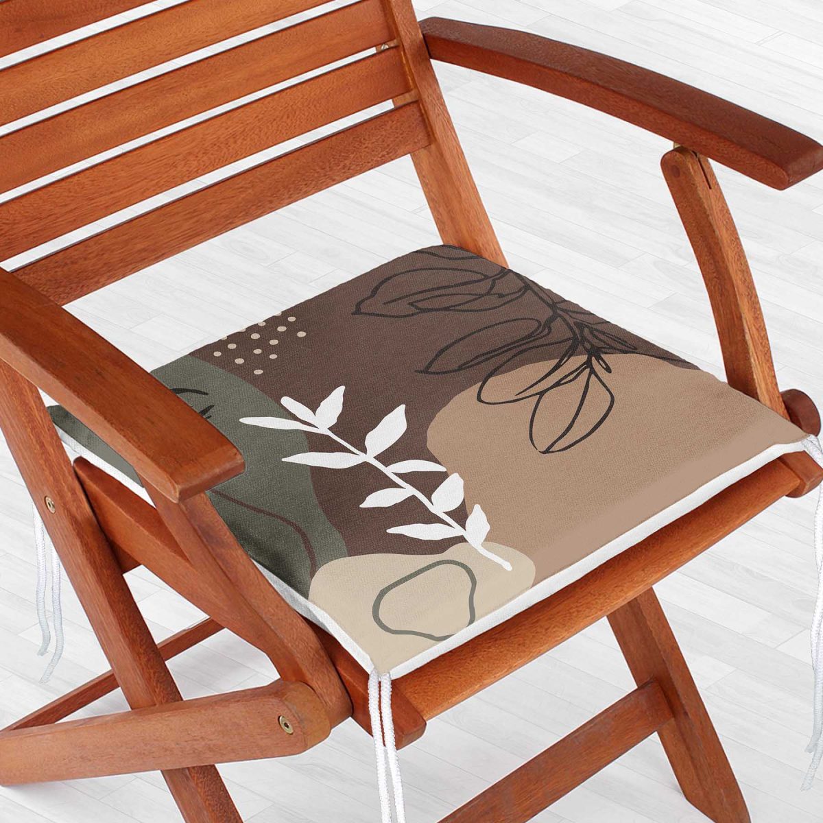 RealHomes Bohemian Özel Tasarım Dekoratif Fermuarlı Sandalye Minderi Realhomes