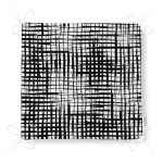 Siyah Beyaz Damalı Dekoratif Fermuarlı Sandalye Minderi Realhomes