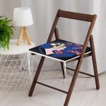 Çiçek Motifli Japon Kız Desenli Dekoratif Fermuarlı Sandalye Minderi Realhomes