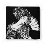 - httpsrealarge.comserdarMinderFermuarli-KareFrm-5805-Gorsel12-Gorsel-4 - Realhomes  Siyah Zeminde Gri Japon Kız Motifli Dekoratif Fermuarlı Sandalye Minderi Realhomes