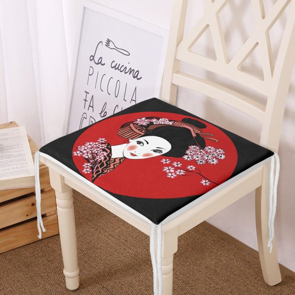 Etnik Afrika Desenli Modern Fermuarlı Sandalye Minderi Realhomes