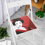 - httpsrealarge.comserdarMinderFermuarli-KareFrm-5863-Gorsel12-Gorsel-1 - Realhomes  Kırmızı Temalı Japon Kadın Motifli Fermuarlı Sandalye Minderi Realhomes