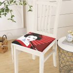 - httpsrealarge.comserdarMinderFermuarli-KareFrm-5863-Gorsel12-Gorsel-2 - Realhomes  Kırmızı Temalı Japon Kadın Motifli Fermuarlı Sandalye Minderi Realhomes