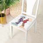 Realhomes Dijital Baskılı Özel Tasarım Dekoratif Modern Fermuarlı Sandalye Minderi Realhomes