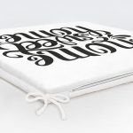 Home Sweet Home Dekorati Kare Sandalye Minderi 40x40cm ermuarlı Realhomes