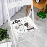 - Print - Realhomes  Realhomes Dekorati Kare Sandalye Minderi 40x40cm ermuarlı Realhomes