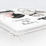 - Print - Realhomes  Realhomes Dekorati Kare Sandalye Minderi 40x40cm ermuarlı Realhomes