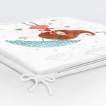 Realhomes Dekorati Kare Sandalye Minderi 40x40cm ermuarlı Realhomes