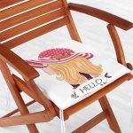 - Baskı - Realhomes  RealHomes Özel Tasarım Fermuarlı Sandalye Minderi Realhomes