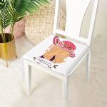 - Baskı - Realhomes  RealHomes Özel Tasarım Fermuarlı Sandalye Minderi Realhomes