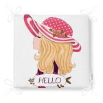 - Baskı - Realhomes  RealHomes Özel Tasarım Fermuarlı Sandalye Minderi Realhomes