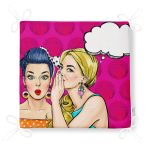 Pop Art Dekorati Kare Sandalye Minderi 40x40cm ermuarlı Realhomes