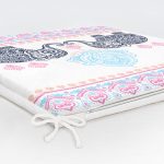 il Desenli Dekorati Kare Sandalye Minderi 40x40cm ermuarlı Realhomes