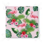 - Печать - Realhomes lamingo Desen Dekorati Kare Sandalye Minderi 40x40cm ermuarlı Realhomes