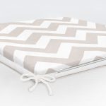 Zigzag Desenli Dekorati Kare Sandalye Minderi 40x40cm ermuarlı Realhomes