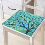 RealHomes Dekorati Kare Sandalye Minderi 40x40cm Fermuarlı Realhomes