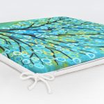 RealHomes Dekorati Kare Sandalye Minderi 40x40cm Fermuarlı Realhomes