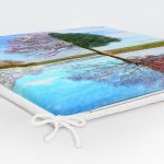 Çiçek Temalı Dekorati Kare Sandalye Minderi 40x40cm ermuarlı Realhomes