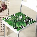 - httpsrealarge.comserdarMinderFermuarli-KareFrm-866-Gorsel12-Gorsel-3 - Realhomes Yaprak Desenli Dekorati Kare Sandalye Minderi 40x40cm Fermuarlı Realhomes