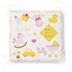 Realhomes Dekorati Kare Sandalye Minderi 40x40cm ermuarlı Realhomes